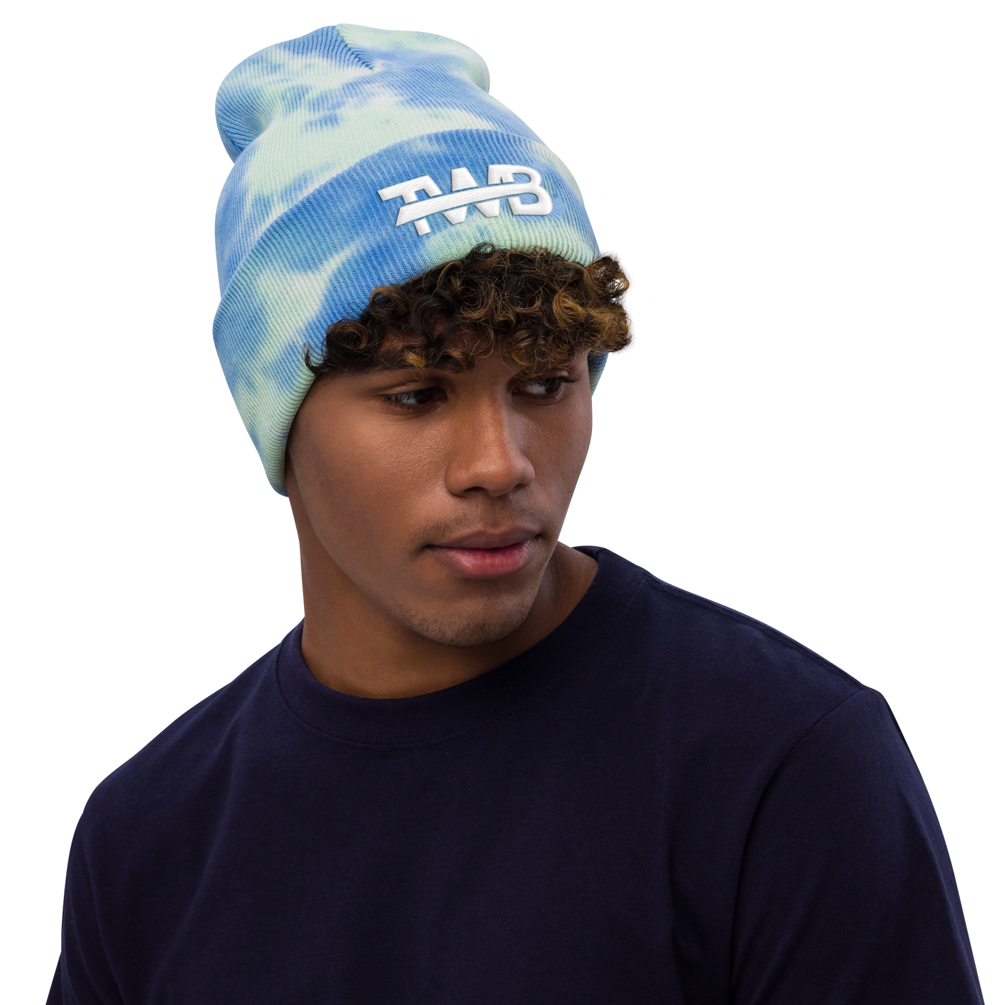 "TWB" Tie-Dye Beanie
