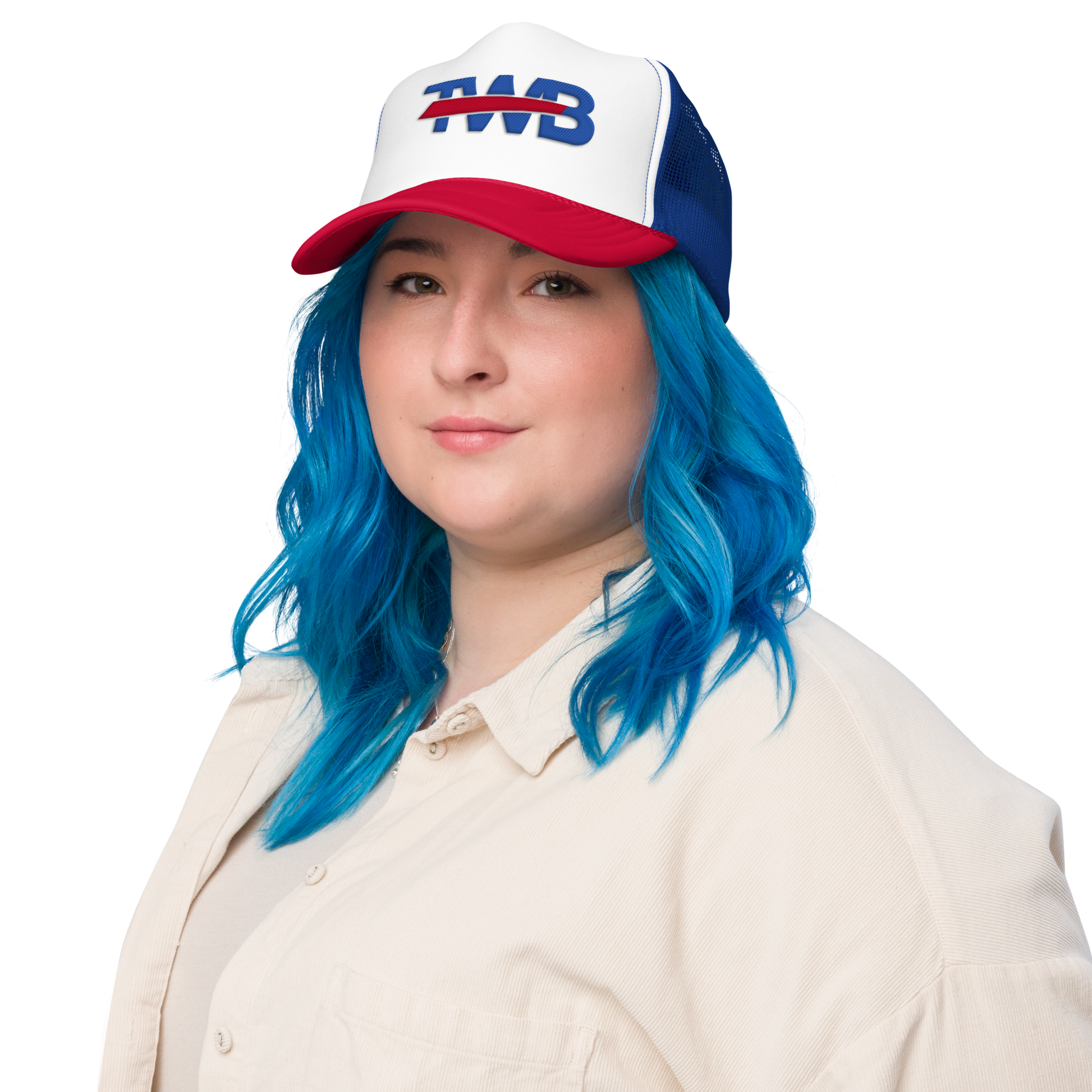 "TWB" Trucker Hat - Woman Side