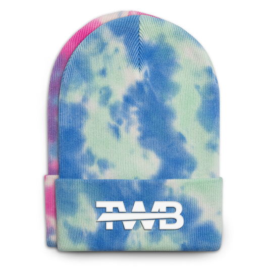 "TWB" Tie-Dye Beanie