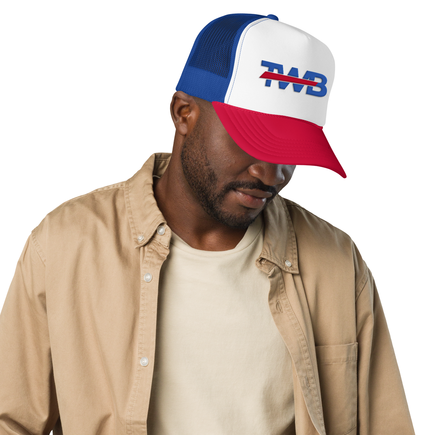 "TWB" Trucker Hat - Male Side